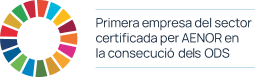 Primera empresa del sector certificada per AENOR en la consecució dels ODS